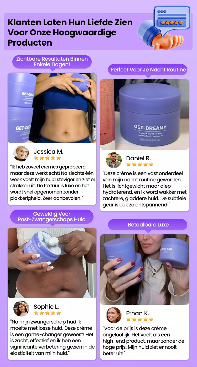 Nachtverzorging - Toning Body Cream