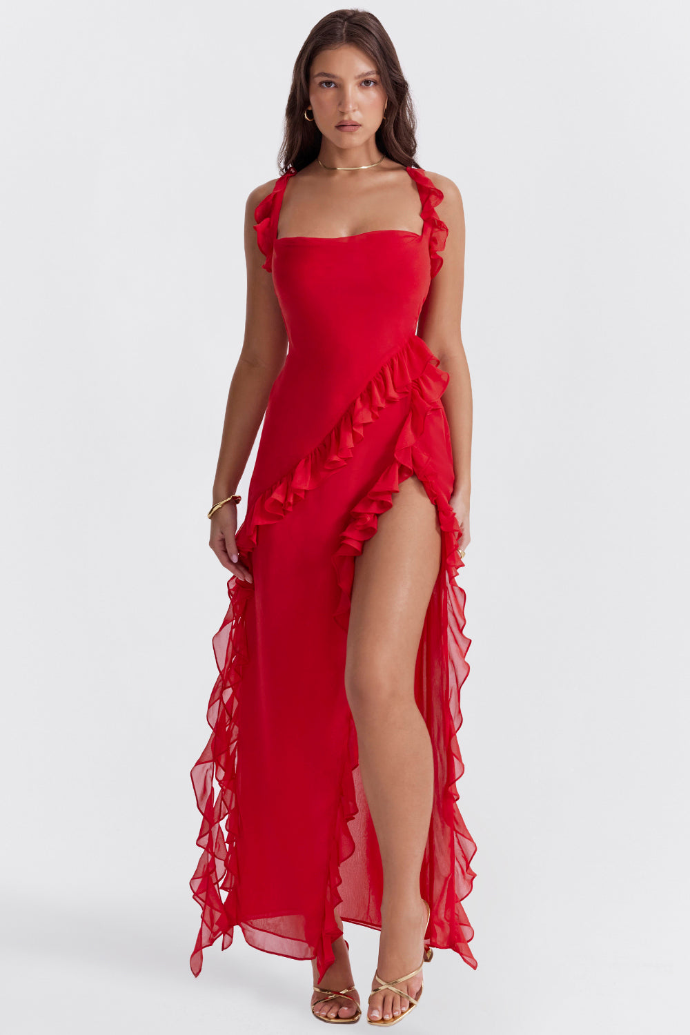 Mila Ruffle Jurk