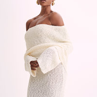 Marisol Off-Shoulder Jurk.