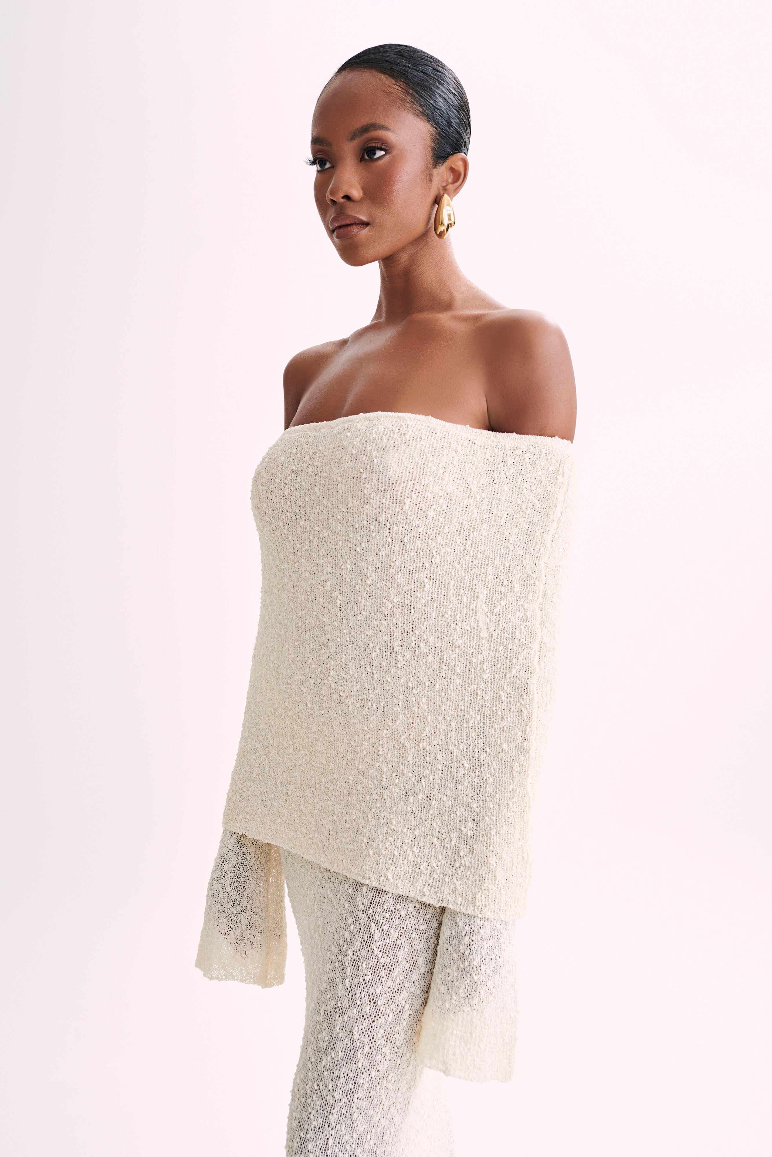 Marisol Off-Shoulder Jurk.